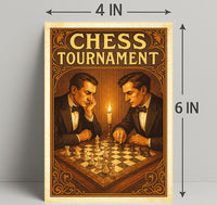 Chess Tournament Poster PosterGoat