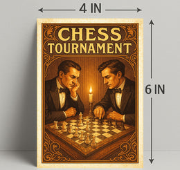 Chess Tournament Poster PosterGoat