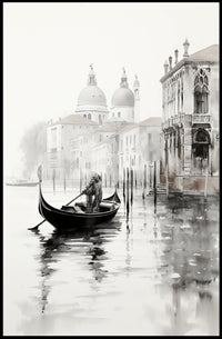 Venetian Gondola Adventure: Exquisite Cultural Heritage Poster