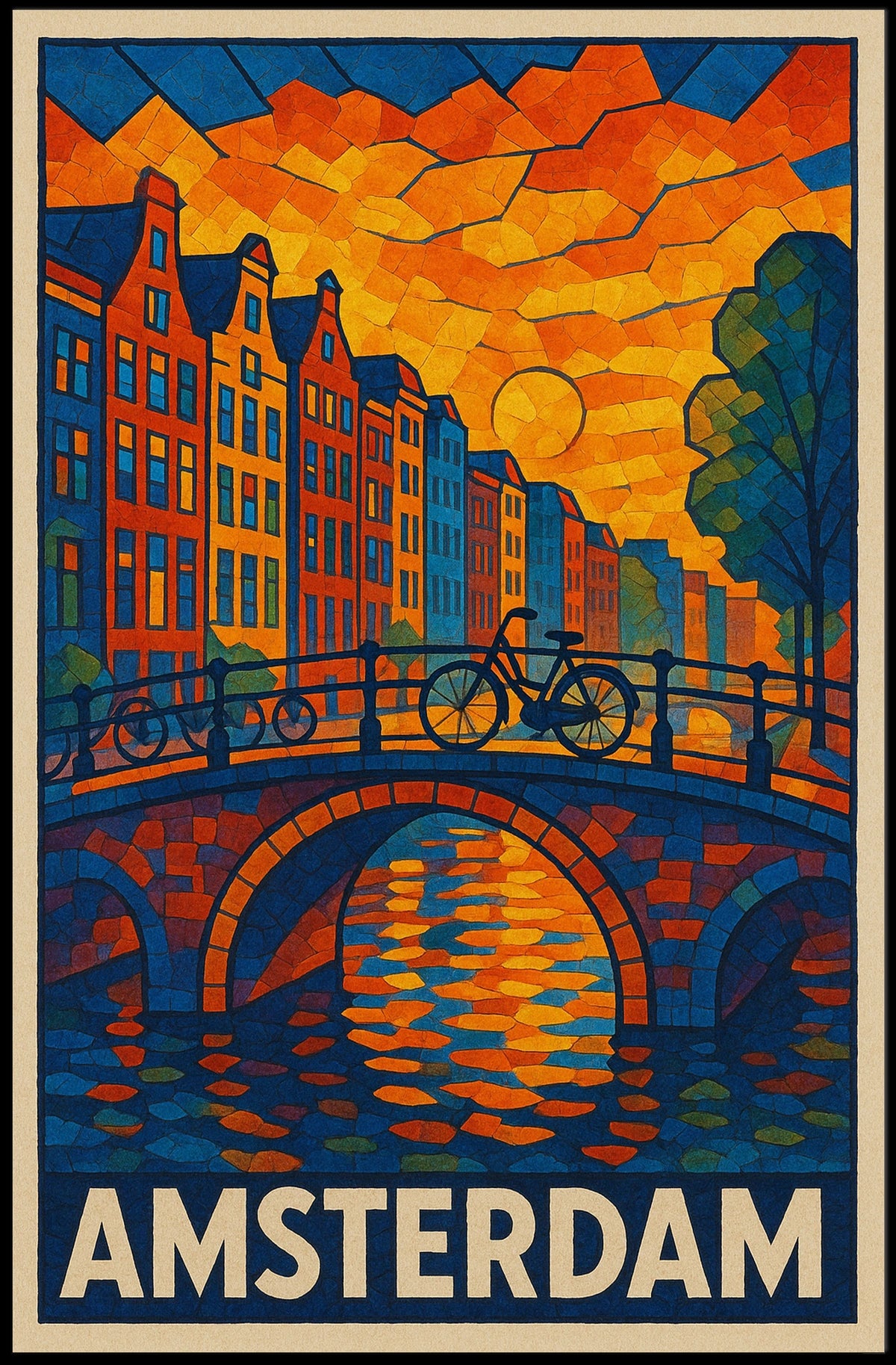 Amsterdam City Of Canals Poster