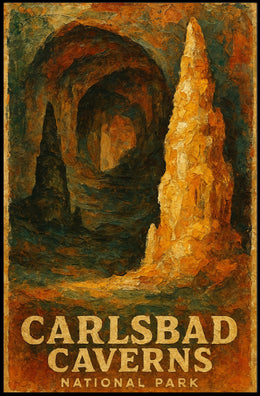 Carlsbad Caverns National Park Poster