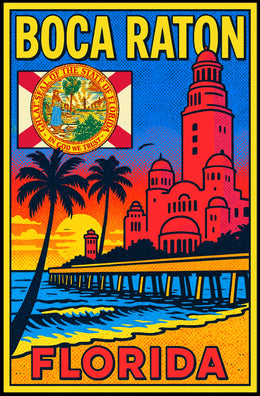 Boca Raton Florida Poster