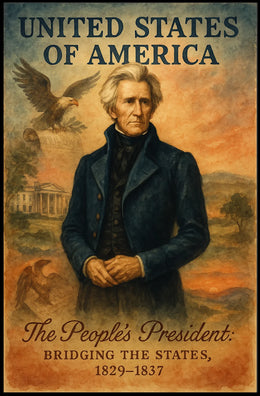PUNITED ‘ATES Satirical American Culture Poster