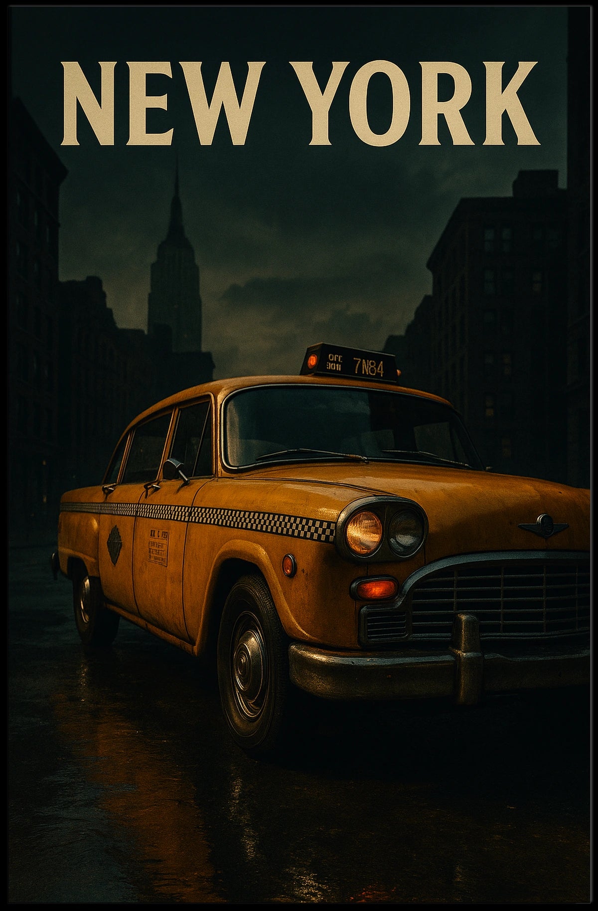New York Nostalgia Poster