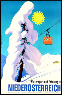 Winter Sports in Niederösterreich Poster