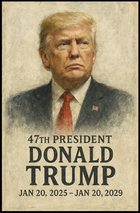 Donald Trump Visionary Expressionism Collector Poster