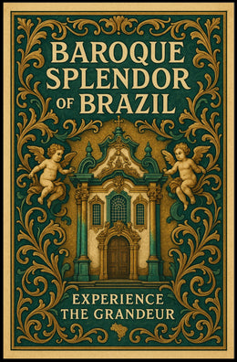 Baroque Splendor of Brazil Poster