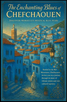 The Enchanting Blues of Chefchaouen Poster
