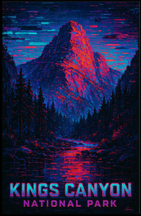 Kings Canyon National Park Poster