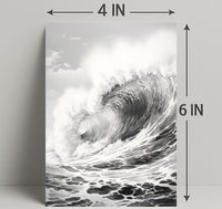 The Power Of The Ocean Poster