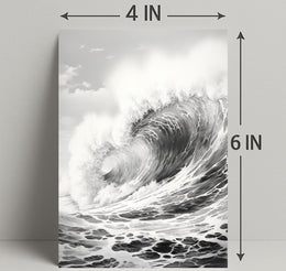 The Power Of The Ocean Poster