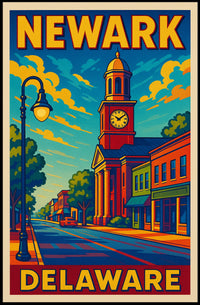 Newark, Delaware Poster