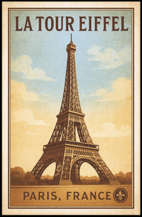 La Tour Eiffel Poster PosterGoat