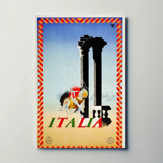Italia Travel Poster
