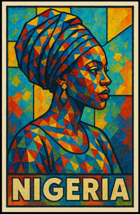 Vibrant Nigeria Poster