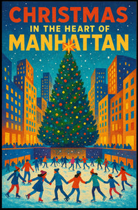 Christmas in the Heart of Manhattan Poster
