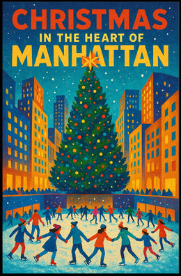 Christmas in the Heart of Manhattan Poster