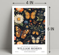 William Morris Exhibition Heritage Poster