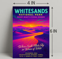 Whitesands National Park Poster PosterGoat