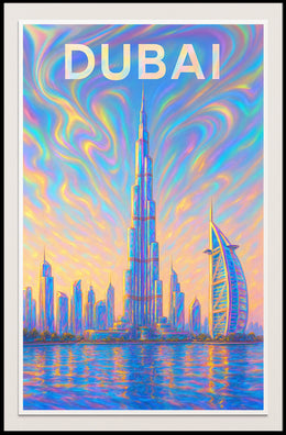 Dubai Skyline Poster