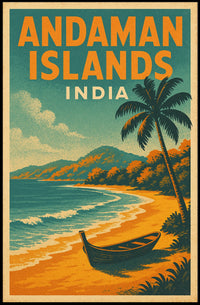 Andaman Islands India Poster