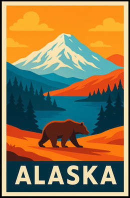 Alaska Wilderness Poster
