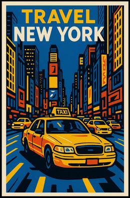 Travel New York Poster