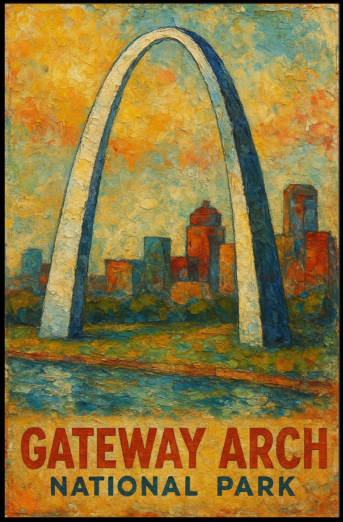 Gateway Arch National Park Poster