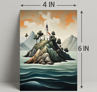 Island Sanctuary Poster PosterGoat