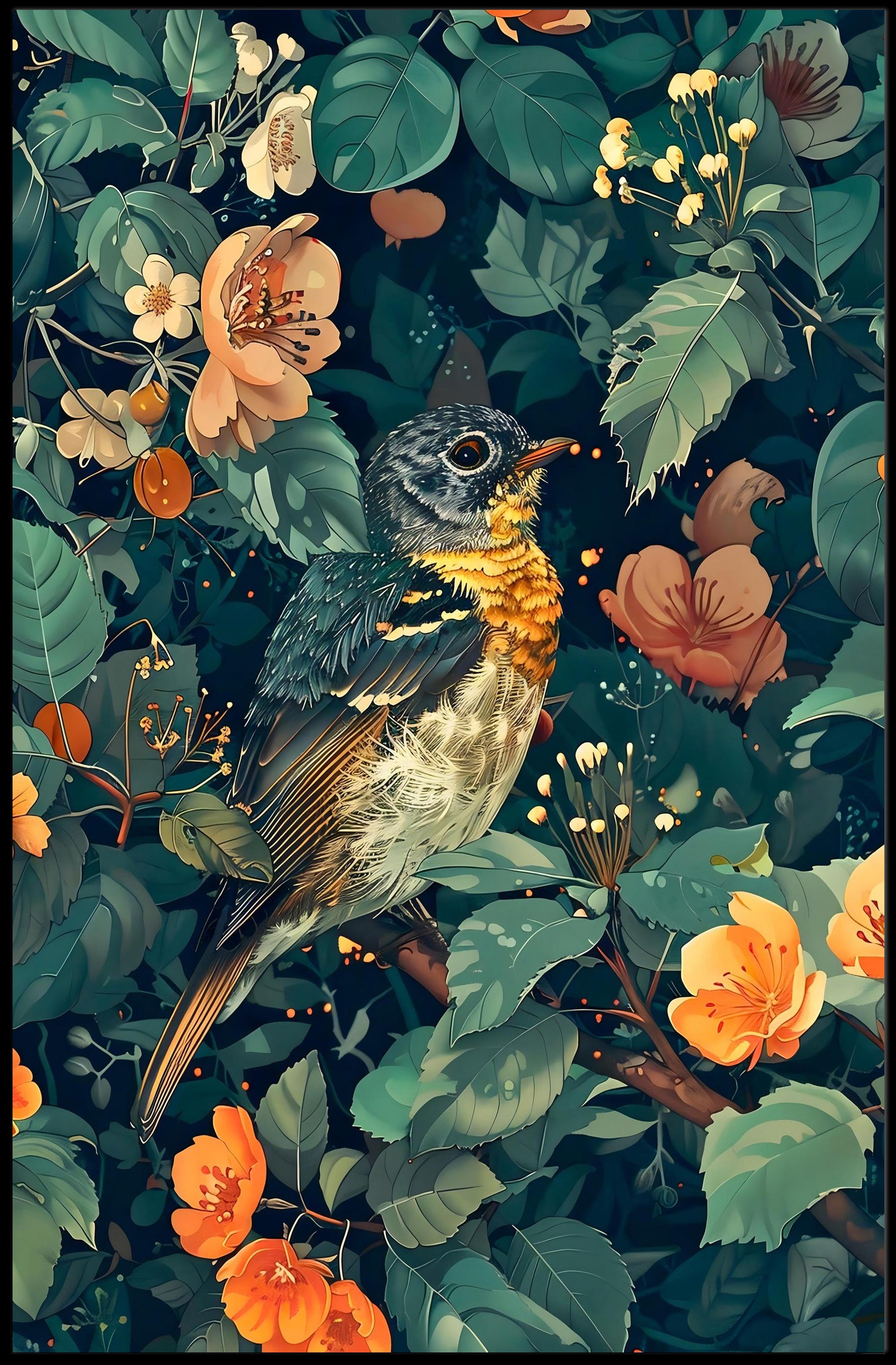Nature's Harmony Wall Art Print for Decor Lovers