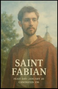 Saint Fabian Poster