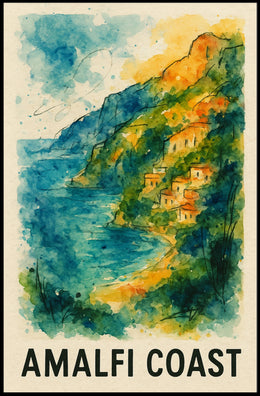 Amalfi Coast Poster