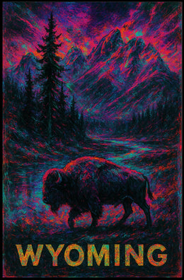 Wyoming Wilderness Poster