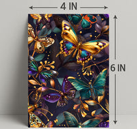 Luxurious Butterfly Elegance: Abstract or Artistic Poster