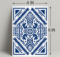 Geometric Abstraction Abstract Poster