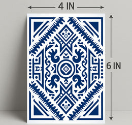 Geometric Abstraction Abstract Poster