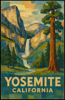 Yosemite National Park Poster