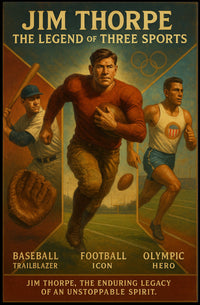 Jim Thorpe The Legend of Three Sports Poster