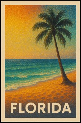 Florida Sunset Poster