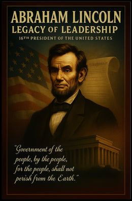 Abraham Lincoln 16th President Poster