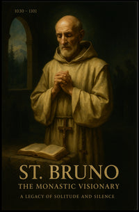 St. Bruno The Monastic Visionary Poster
