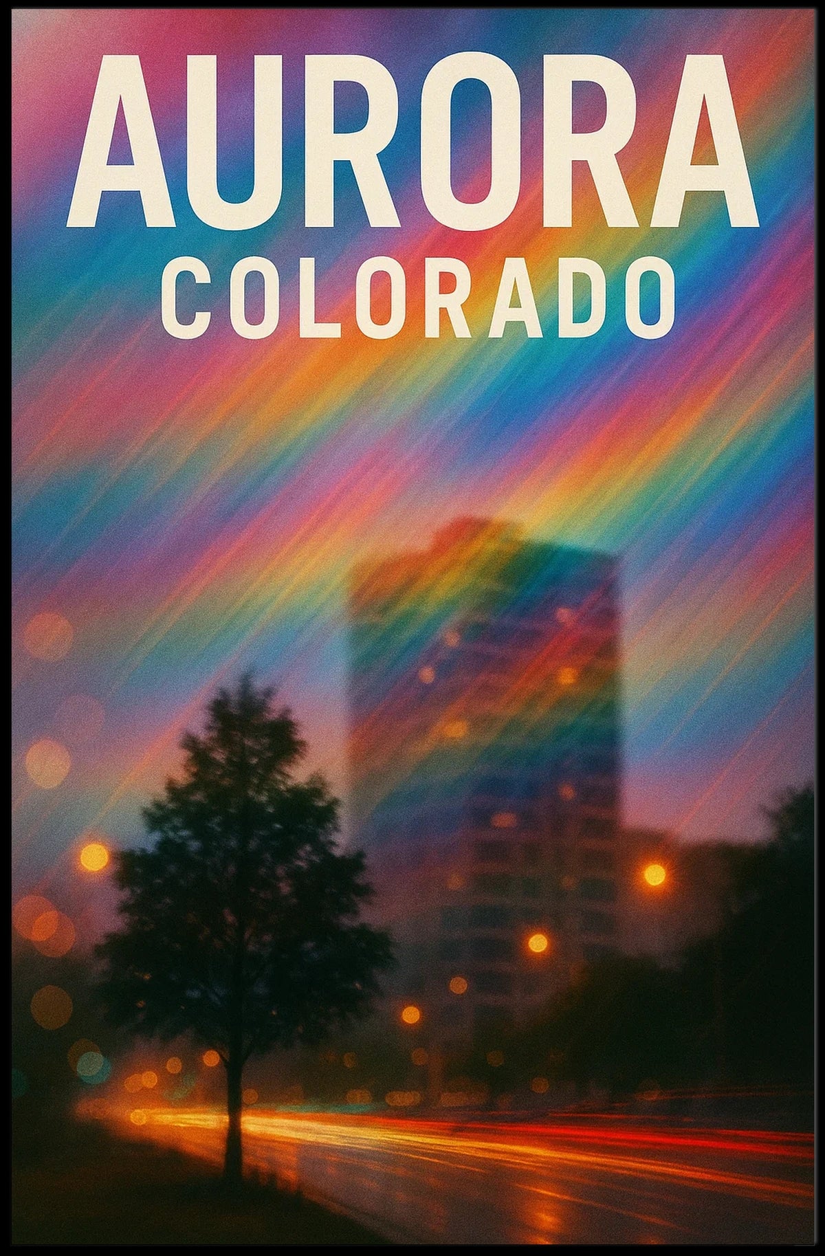 Aurora, Colorado Poster