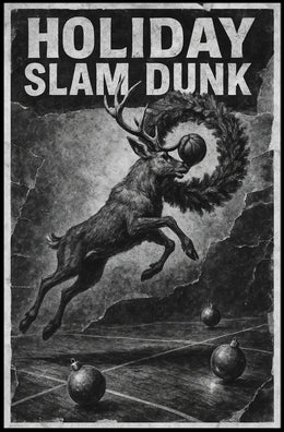 Holiday Slam Dunk Poster