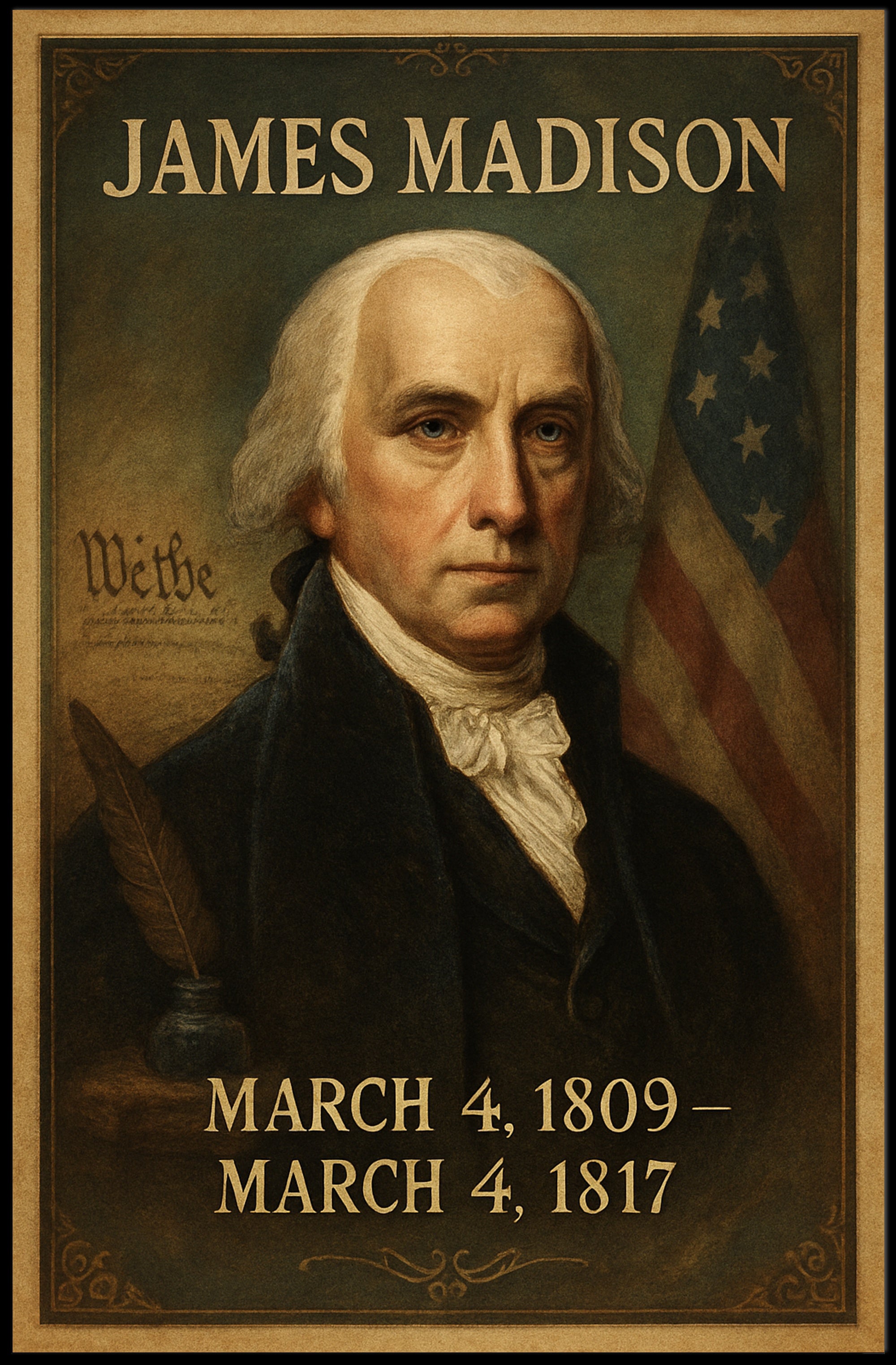 James Madison Poster