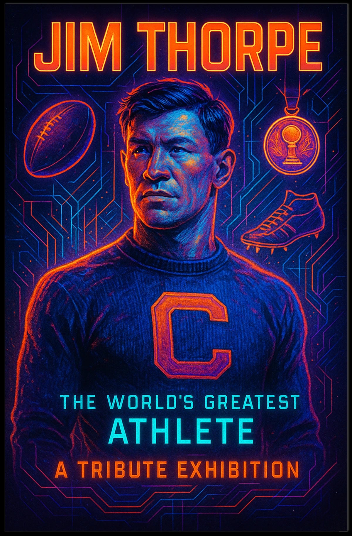 The Worlds Greatest Athlete Tribute Poster