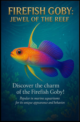 Firefish Goby Jewel of the Reef Poster