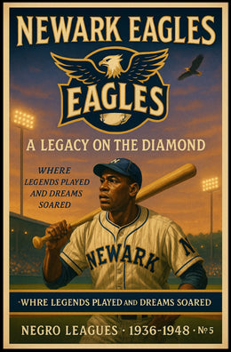 Newark Eagles A Legacy on the Diamond Poster