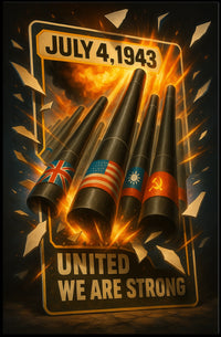 United We Are Strong July 4, 1943 Poster