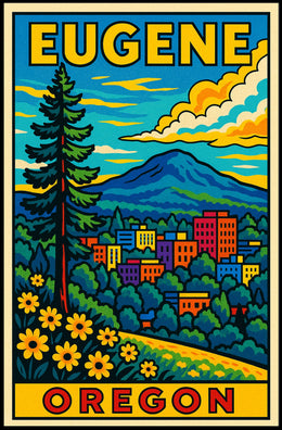 Eugene, Oregon Poster