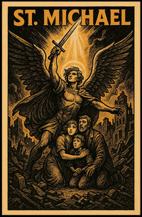 St. Michael Protector Of The People Poster
